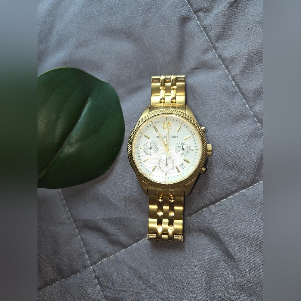 Michael Kors Gold Watch 7 Inch Long